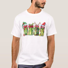 Camiseta Picles De Natal Engraçados, Picles Refletores