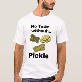 Camiseta Picles de Pepino Sem Sabor Sem Festa de Picles