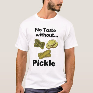 Camiseta Picles de Pepino Sem Sabor Sem Festa de Picles