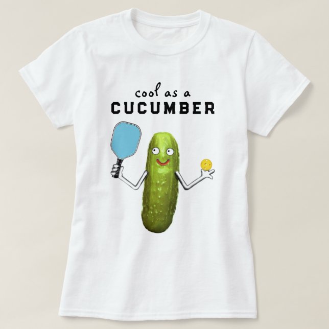 Camiseta Picles divertidos (Frente do Design)