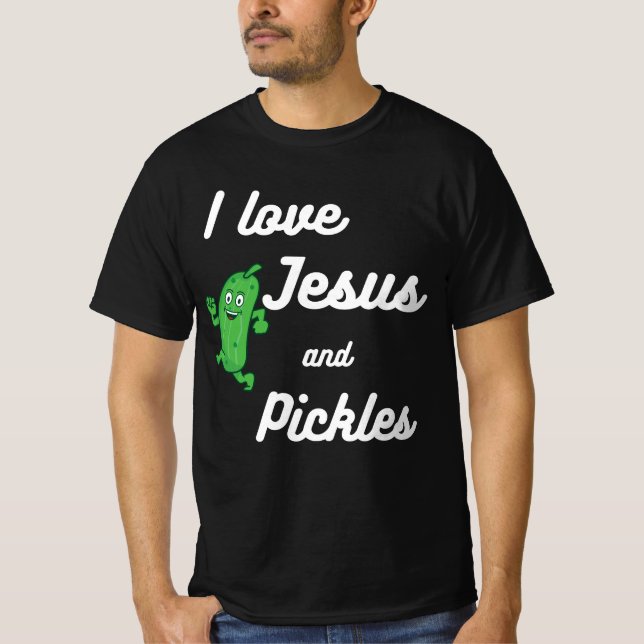Camiseta Picles e Jesus Religiosos (Frente)