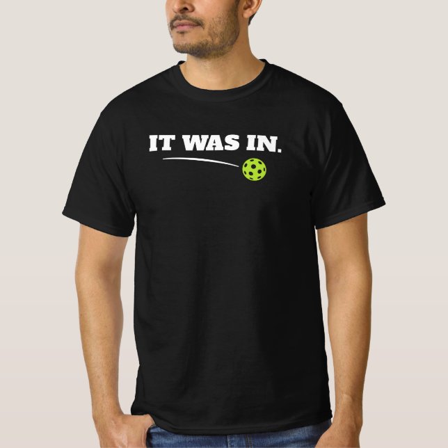 Camiseta Picles Engraçado - Estava Dentro (Frente)