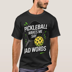 Camiseta Picles Engraçados Me Fazem Dizer Palavras ruins Ho
