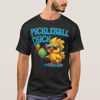 Camiseta Picles Galinha Engraçado Para Mulheres Jogadoras d