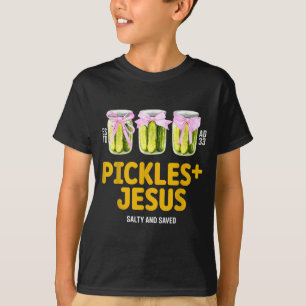 Camiseta Picles Jesus Salgados E Salvos Picles Jesus Engraç