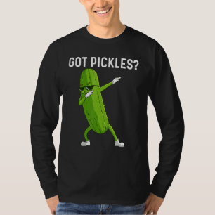Camiseta Picles Legal Para Homens Mulheres Grande Dill Pepi