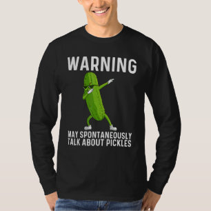 Camiseta Picles Legal Para Homens Mulheres Grande Dill Pepi