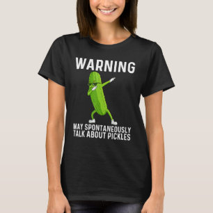 Camiseta Picles legal Para Homens Vegeta De Pepino Grande
