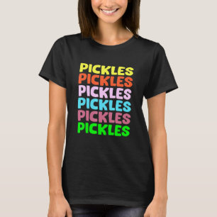 Camiseta Picles Legume Grande Dill Para Vegano Vegetariano