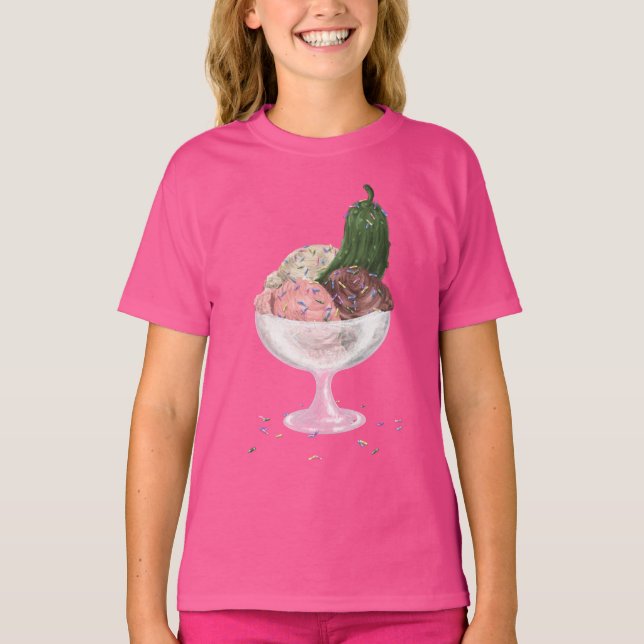 Camiseta Picles n Sorvete (Frente)