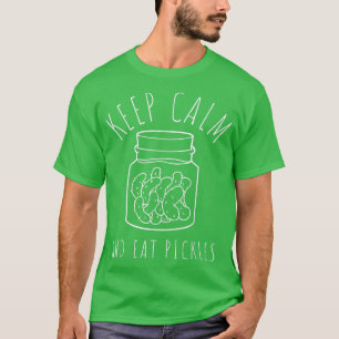 Camiseta Picles Picles Pickle Lover Pickle Jar Enlatado Fo