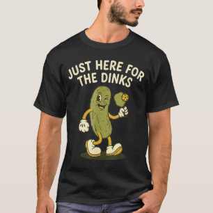 Camiseta Picles retrô engraçado vintage aqui para os dinks