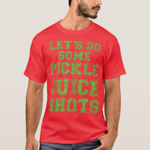 Camiseta Picles Shot Engraçado Gym Yoga Gift Malhação Fana