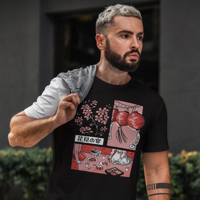 Camiseta Picnic de cerejeira japonesa (Criador carregado)