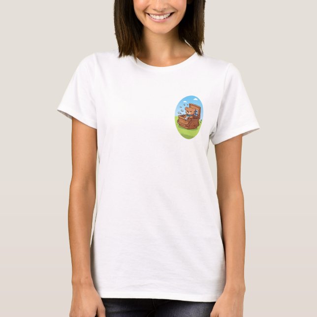 Camiseta Picnic Surprise Bear (Frente)
