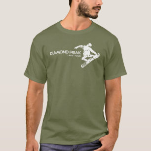 Camiseta Pico de Diamante Snowboarder Lake Tahoe