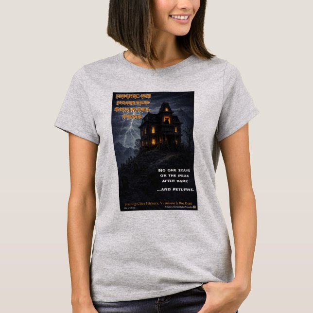 Camiseta Pico de Esquilo Assombrado Paródia (Frente)