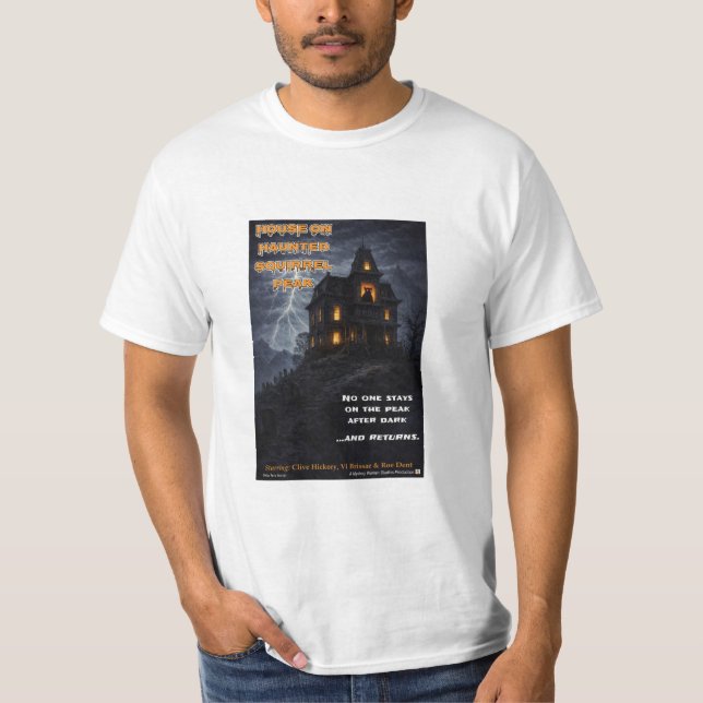 Camiseta Pico de Esquilo Assombrado Paródia (Frente)