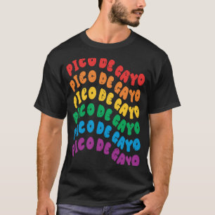 Camiseta Pico De Gayo Gay LGBT Orgulho Lésbico Para Homens
