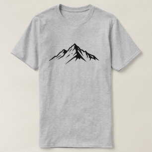 Camiseta Pico de Montanha Minimalista
