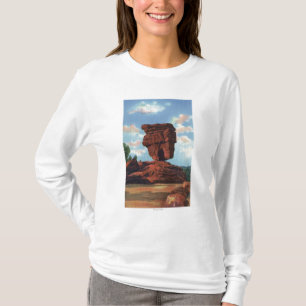 Camiseta Pico dos piques, Colorado - rocha equilibrada