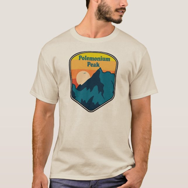 Camiseta Pico Polemonium Califórnia Nascer do Sol (Frente)
