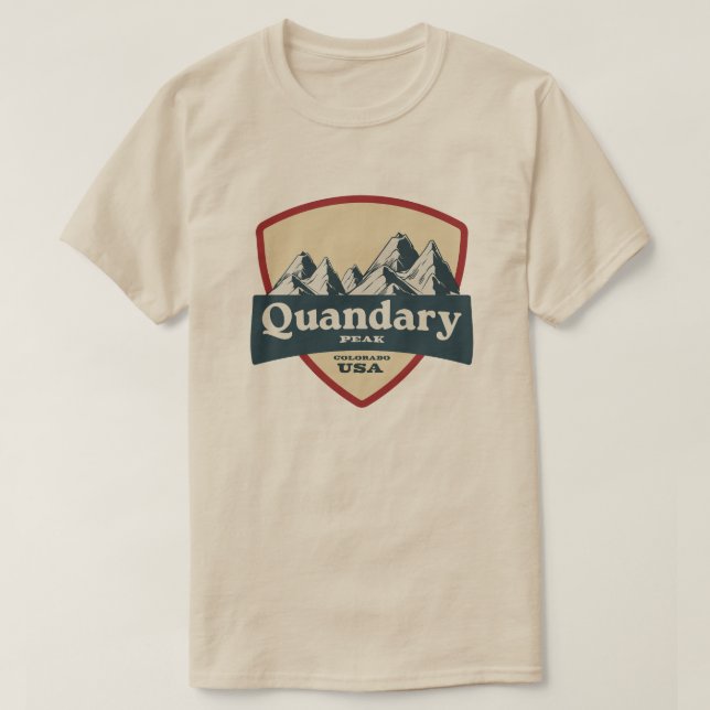 Camiseta Pico quandérico (Frente do Design)