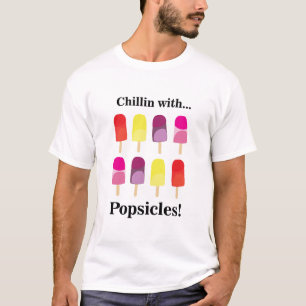 Camiseta Picolé Colorido de Verão