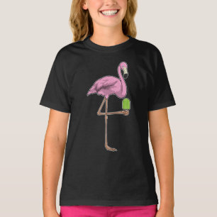 Camiseta Picolé de Flamingo