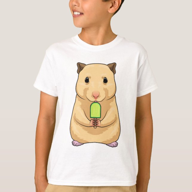 Camiseta Picolé de Hamster (Frente)