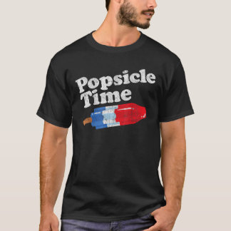Camiseta Picolé de Verão - Bomba engraçada Retro 80s Pop Va