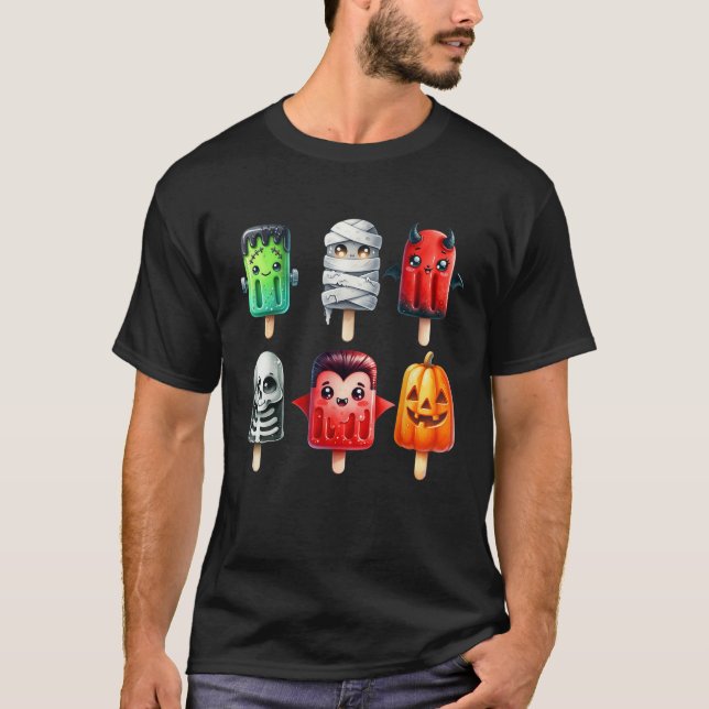 Camiseta Picolé de verão bonitinho (Frente)