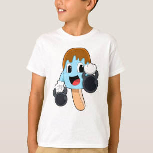 Camiseta Picolé em Fortaleza com Dumbbells