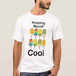 Camiseta Picolé Mantendo-me Fresco Verão