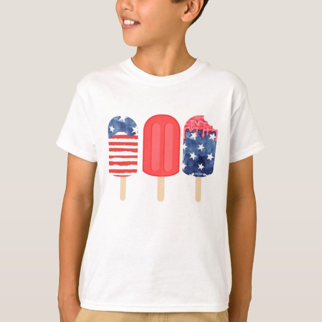 Camiseta Picolé Patriótico (Frente)