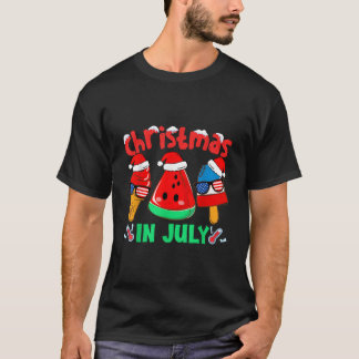 Camiseta Picolés de Melancia Santa em Julho