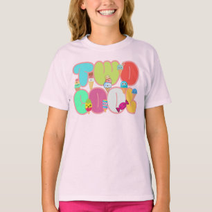 Camiseta Picolés de Sorvete para Crianças de 2 Anos de Idad