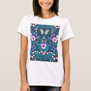 Camiseta Picos, aves e borboletas