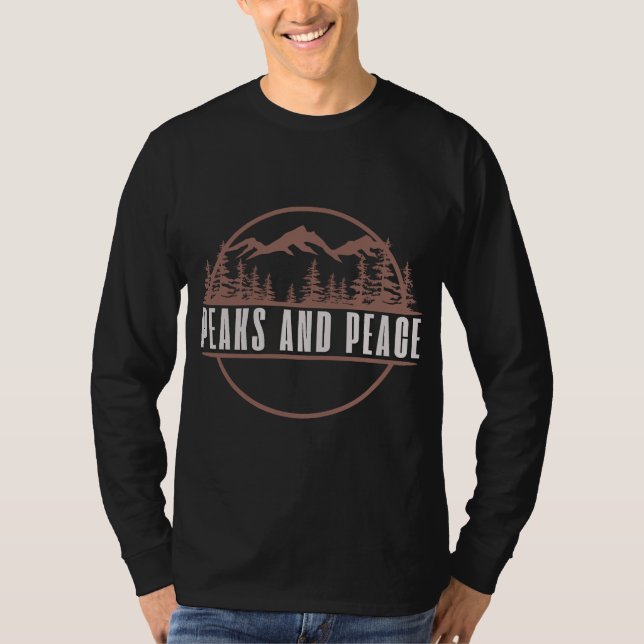 Camiseta picos e paz (Frente)