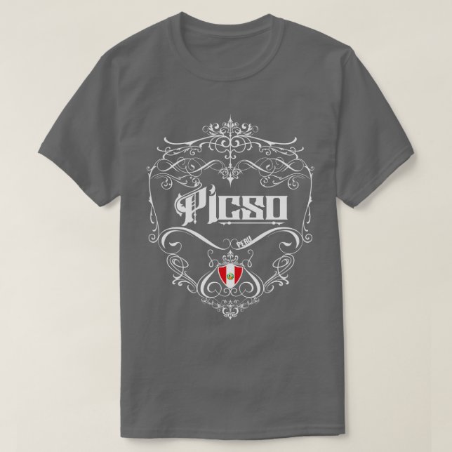 Camiseta Picso Vintage design (Frente do Design)