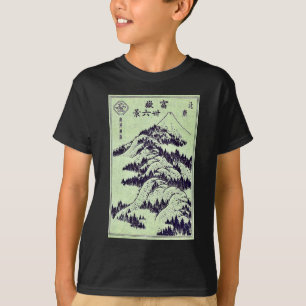 Camiseta Pictórico para Hokusais 36 vistas de Monte Fuji