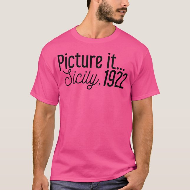 Camiseta Picture It Sicília 1922 (Frente)