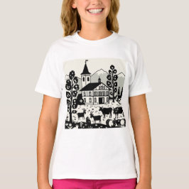 Camiseta Picturesque mountain scenery