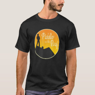 Camiseta Piddler No Telhado Engraçado Parody Illustrati