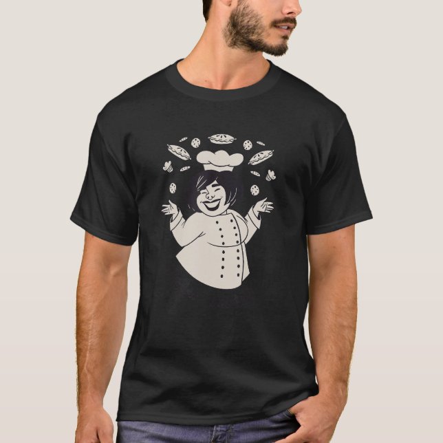 Camiseta Pie Baker Chef (Frente)