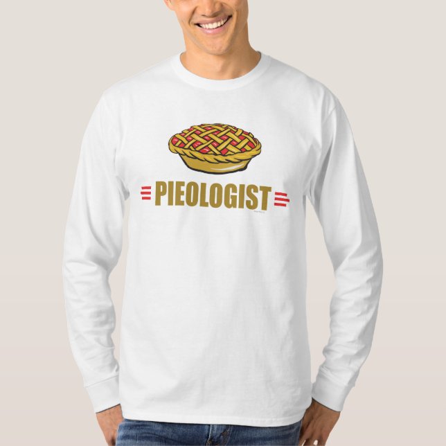 Camiseta Pie Cereja Engraçado (Frente)