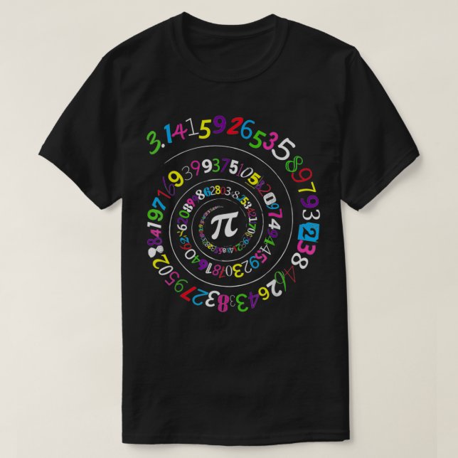 Camiseta Pie Day  for Boys Numbers Graphic Tee  (Frente do Design)