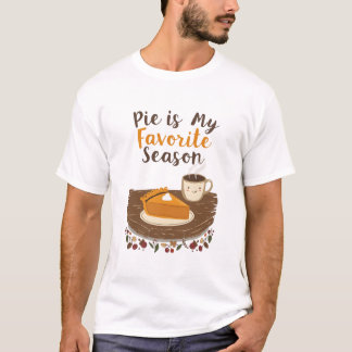 Camiseta Pie is My Favorite Season