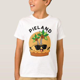 Camiseta Pie-land Funny Island Pun