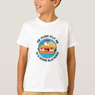 Camiseta Pie Puns Me Colocou Em Um Bom Comida Engraçado De 